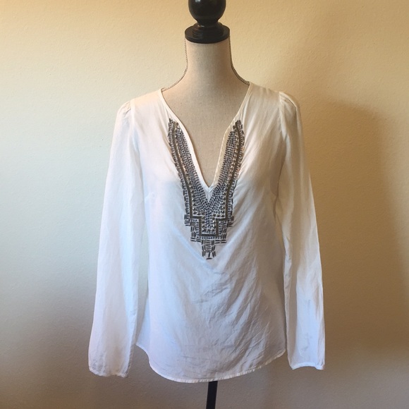 Banana Republic Tops - Banana Republic Beaded Tunic